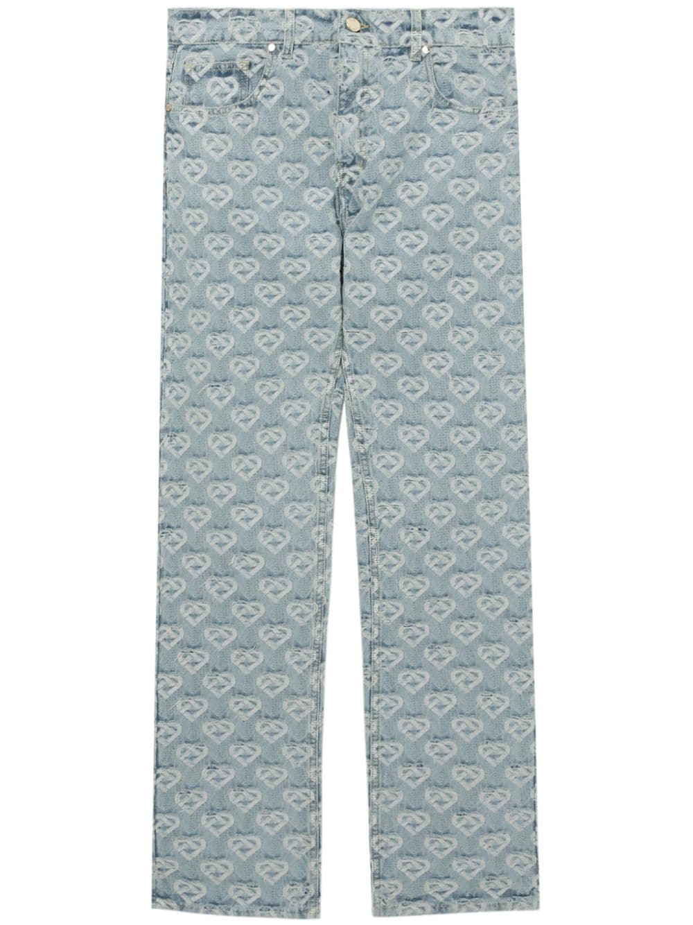 Casablanca  monogram-print jeans