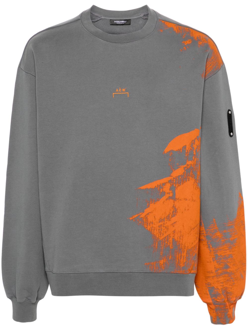 A-COLD-WALL*  Brushstroke cotton sweatshirt