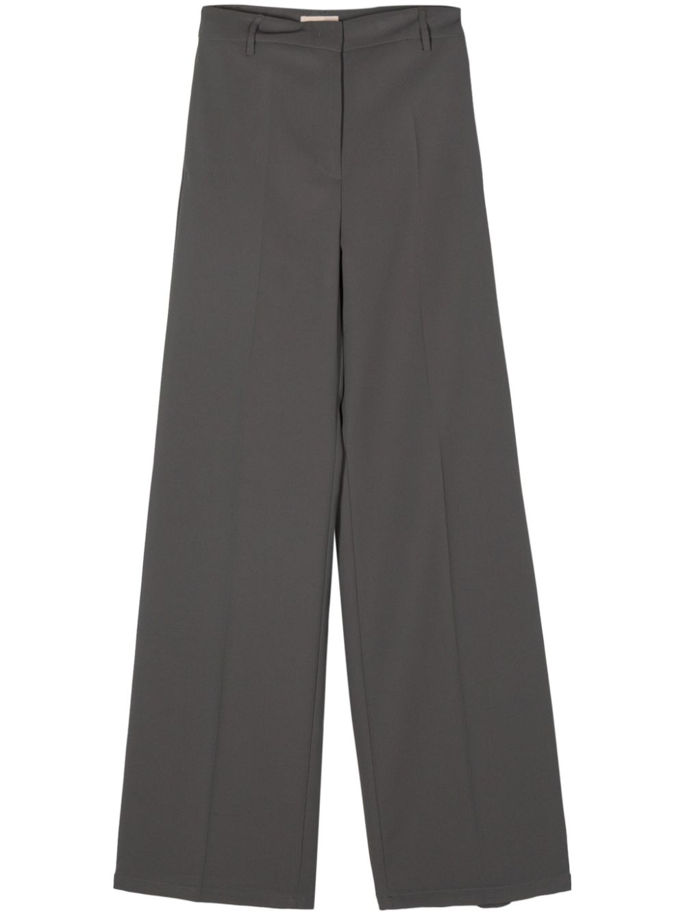 Blanca Vita  pressed-crease palazzo pants