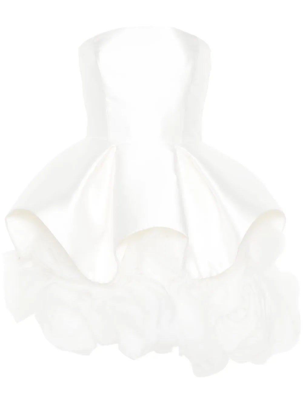 Ana Radu  floral-appliqué mini dress