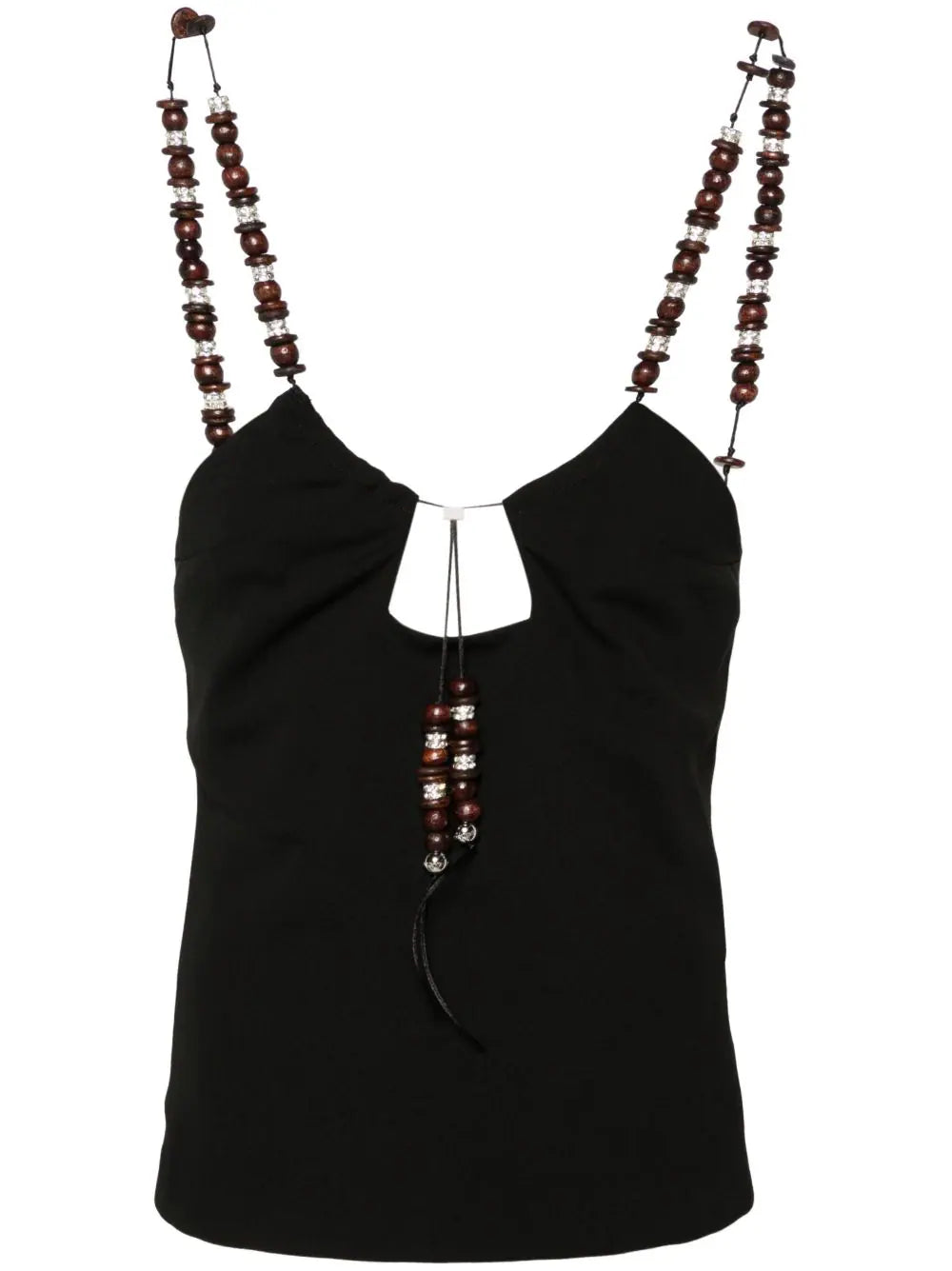 16Arlington  Solarte beaded crepe blouse