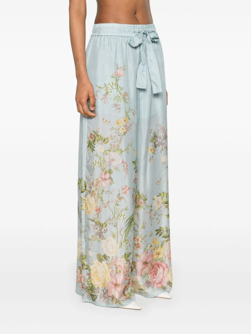 ZIMMERMANN  Waverly high-waist palazzo trousers