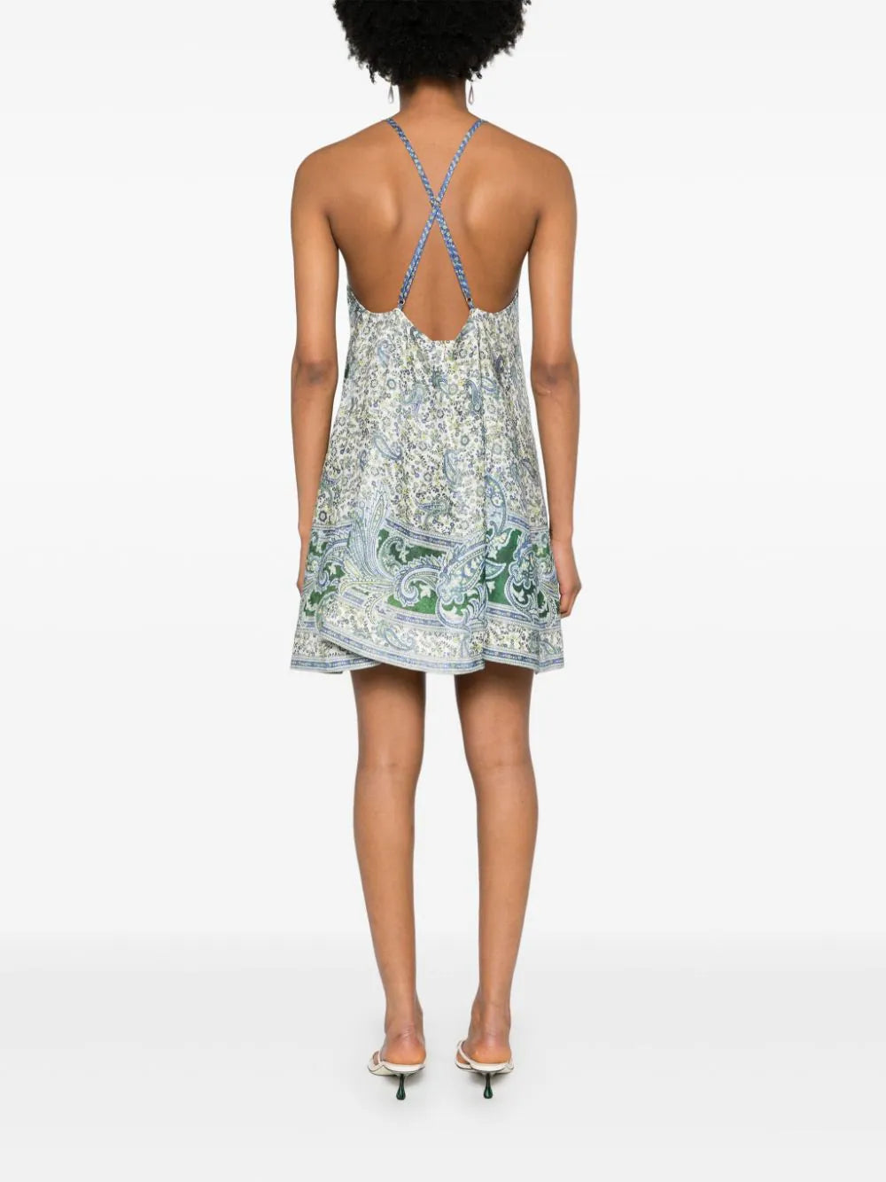 ZIMMERMANN  Ottie Swing linen minidress