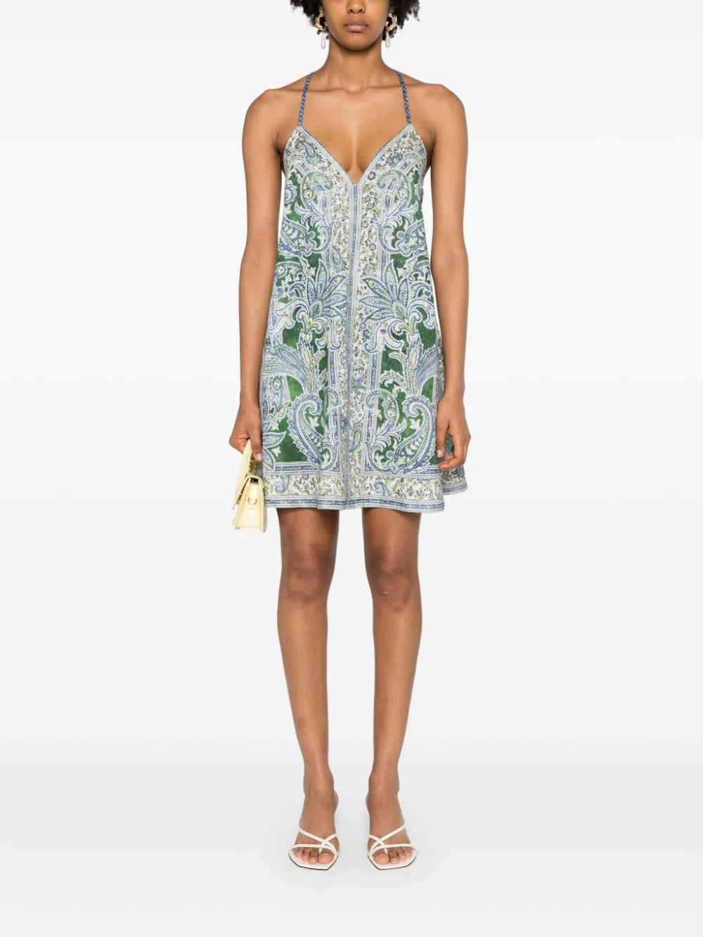 ZIMMERMANN Ottie Swing linen minidress
