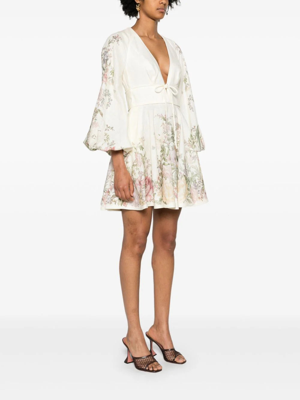 ZIMMERMANN  Waverly linen minidress
