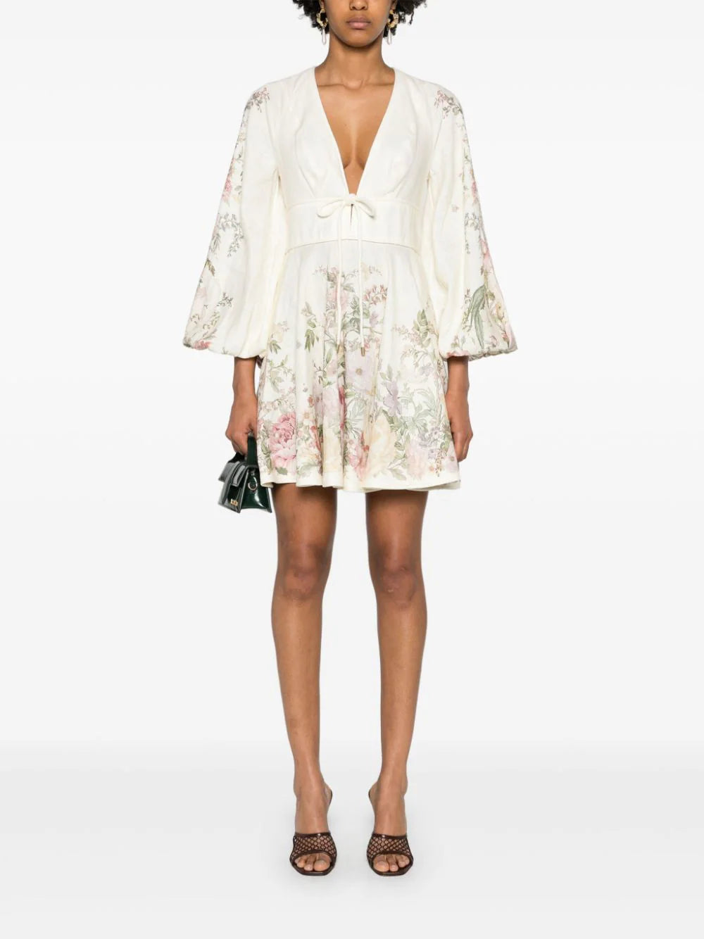 ZIMMERMANN  Waverly linen minidress