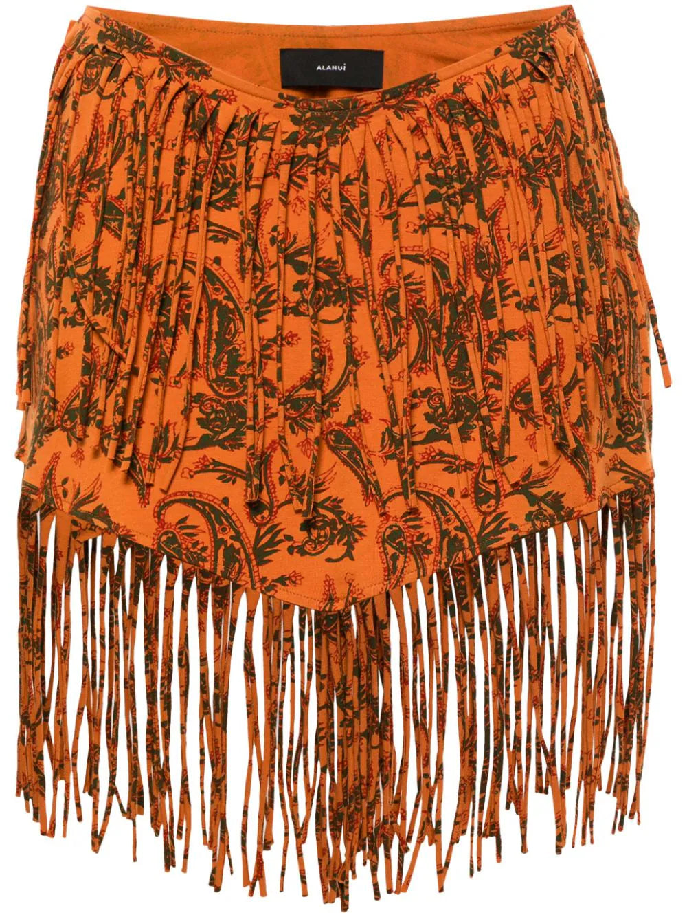Alanui Monsoon fringed mini skirt