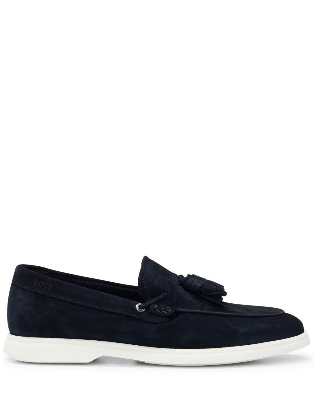 BOSS  tasselled suede loafers