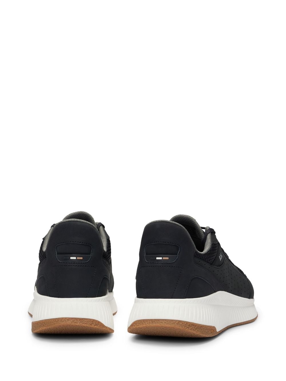 BOSS leather low-top sneakers