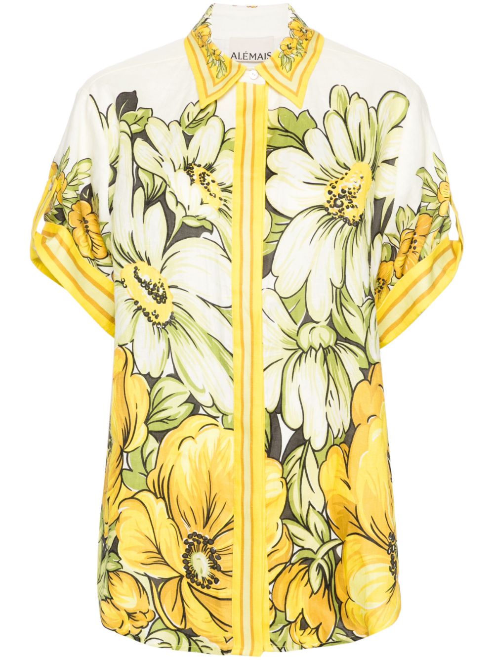 ALEMAIS  Gisela floral-print shirt