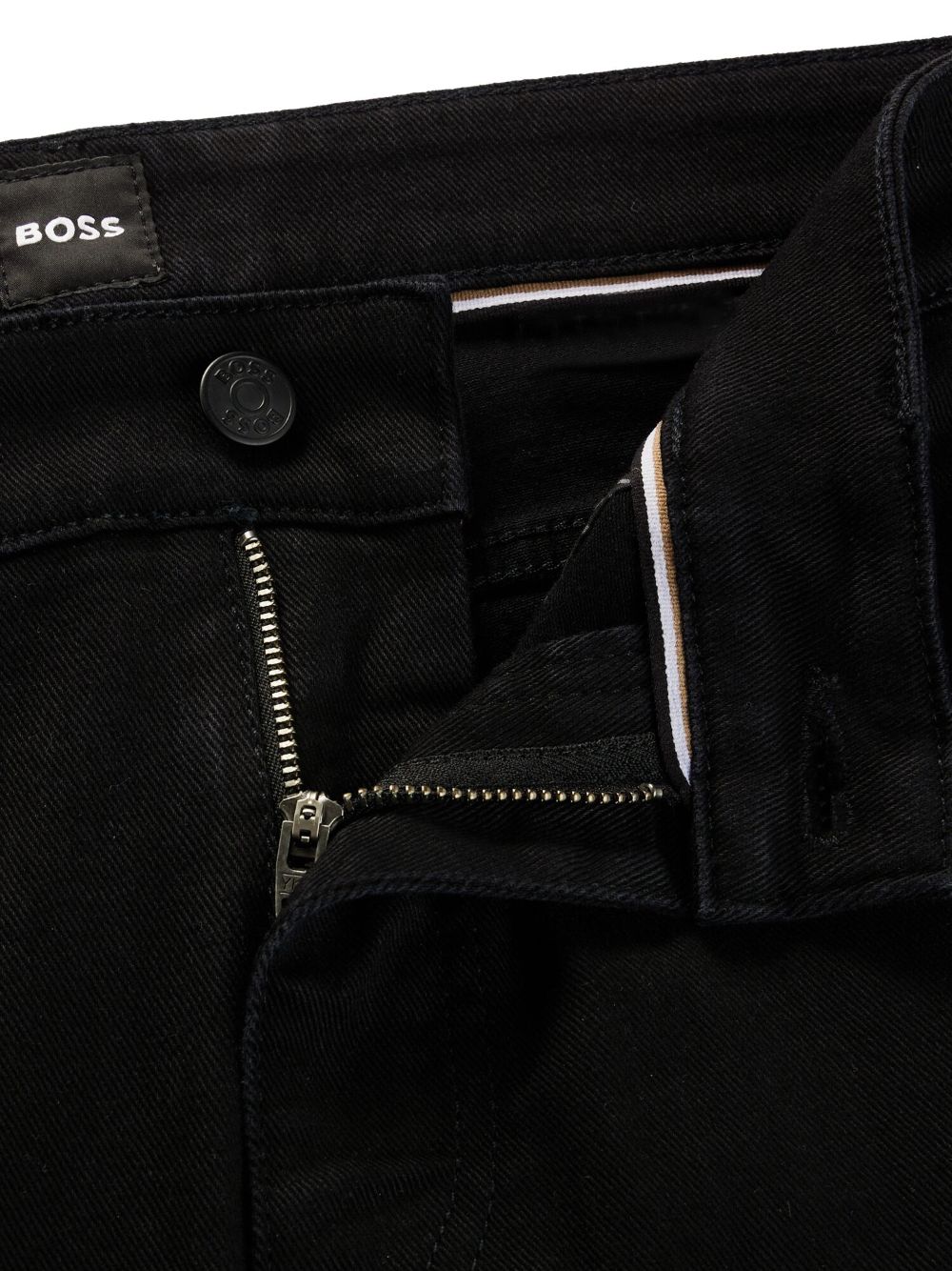 BOSS  slim-fit cotton jeans