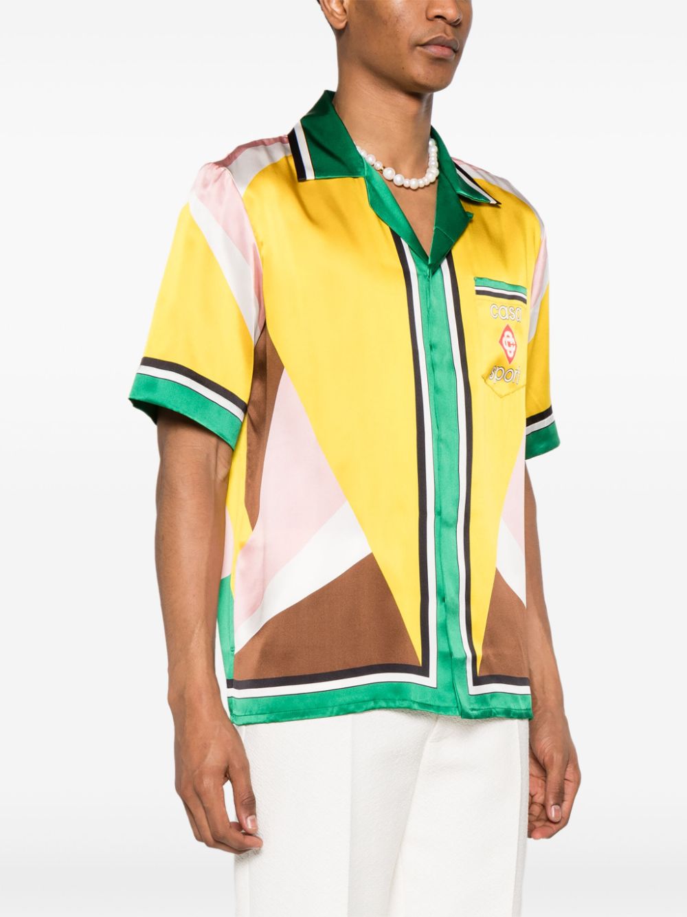 Casablanca  Casa Sport silk shirt