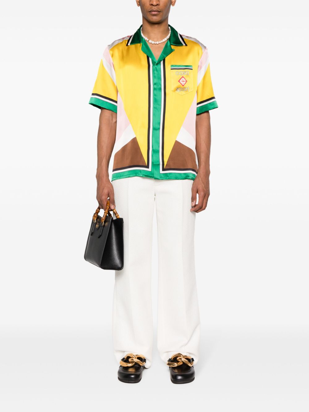 Casablanca  Casa Sport silk shirt