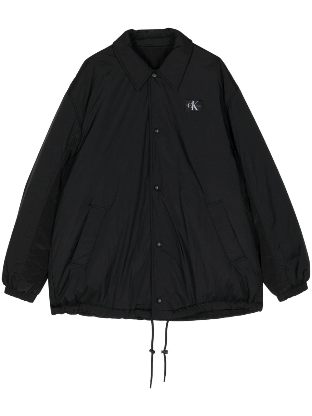 Calvin Klein  straight-collar reversible shirt jacket
