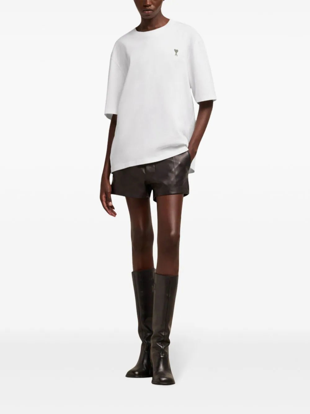 AMI Paris Ami De Coeur cotton T-shirt