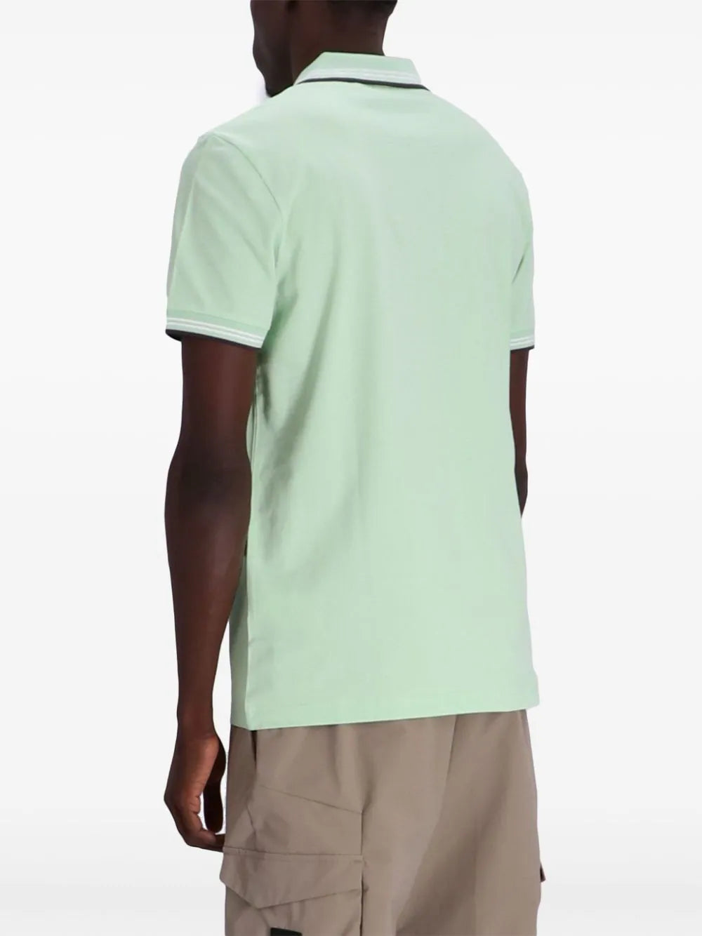 BOSS Paule 1 stripe-trim polo shirt