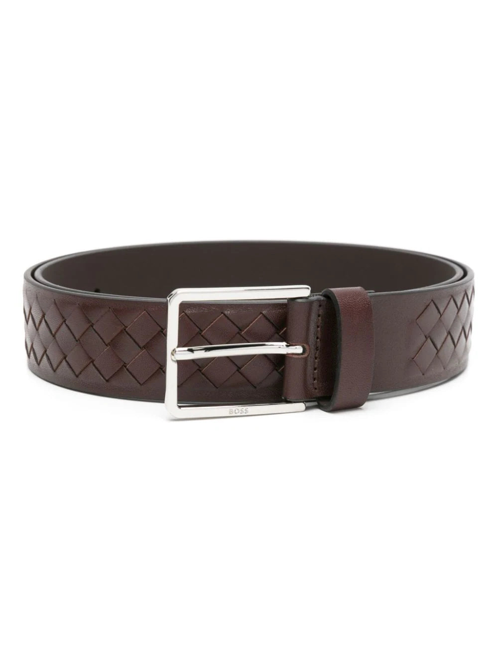 BOSS  Cary woven leather belt
