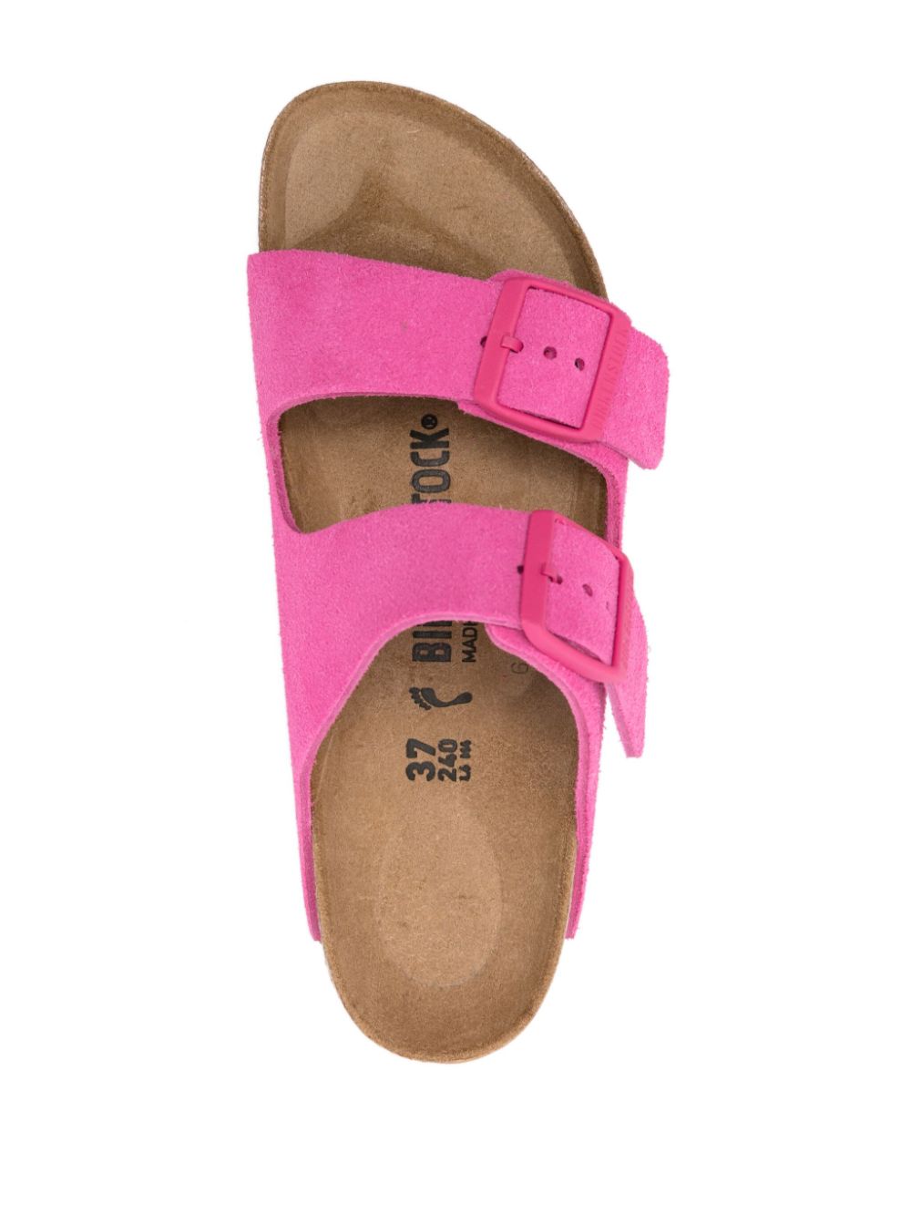 Birkenstock Arizona suede slides