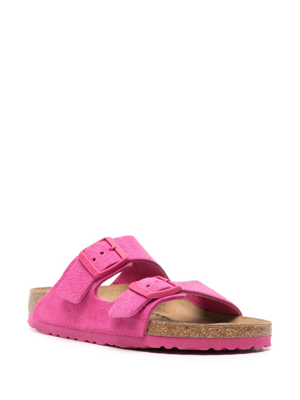 Birkenstock Arizona suede slides
