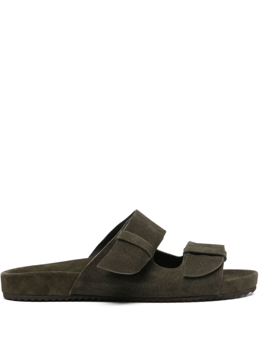 Ancient Greek Sandals  Diógenes suede slides