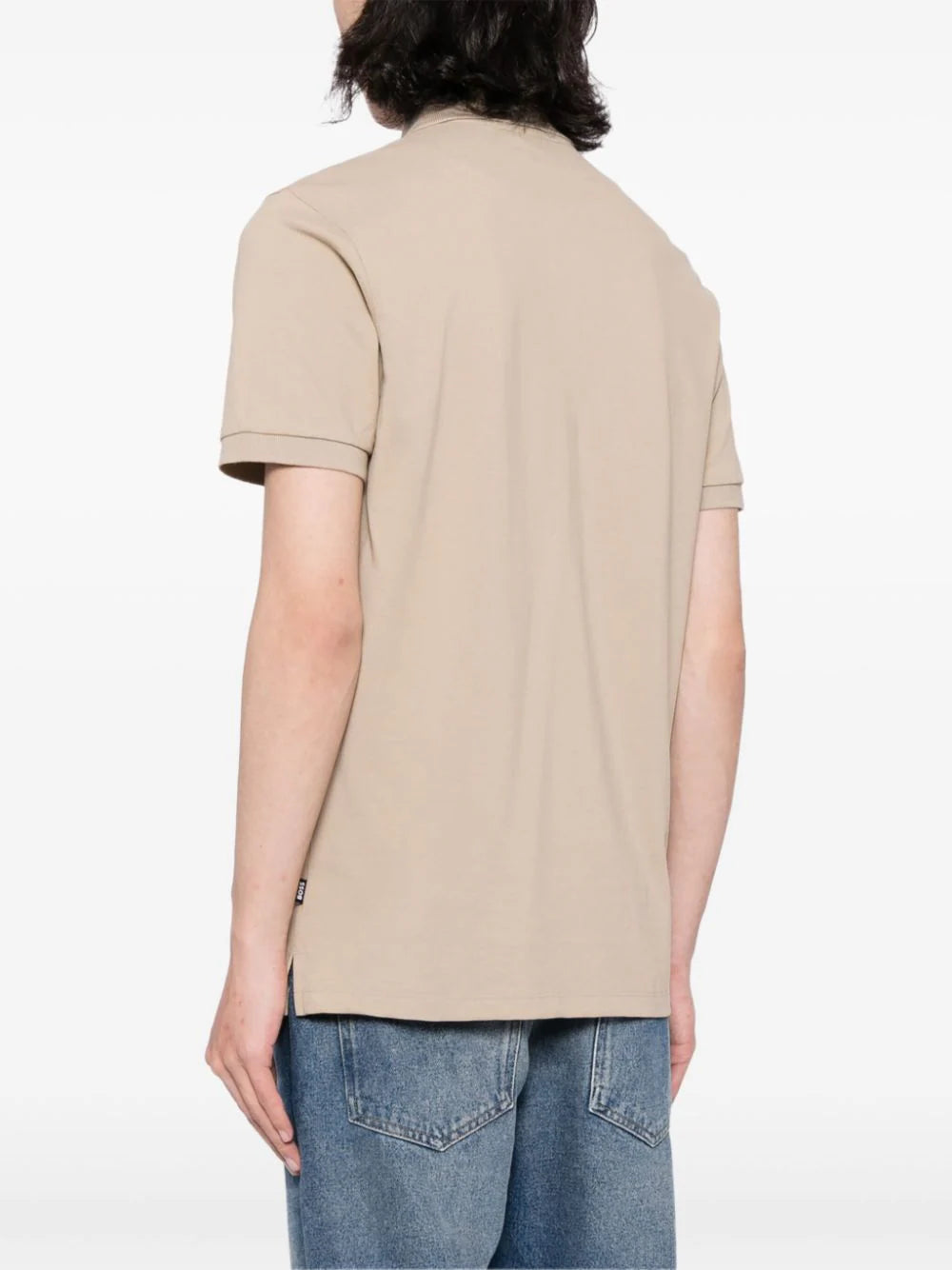 BOSS  cotton-piqué polo shirt