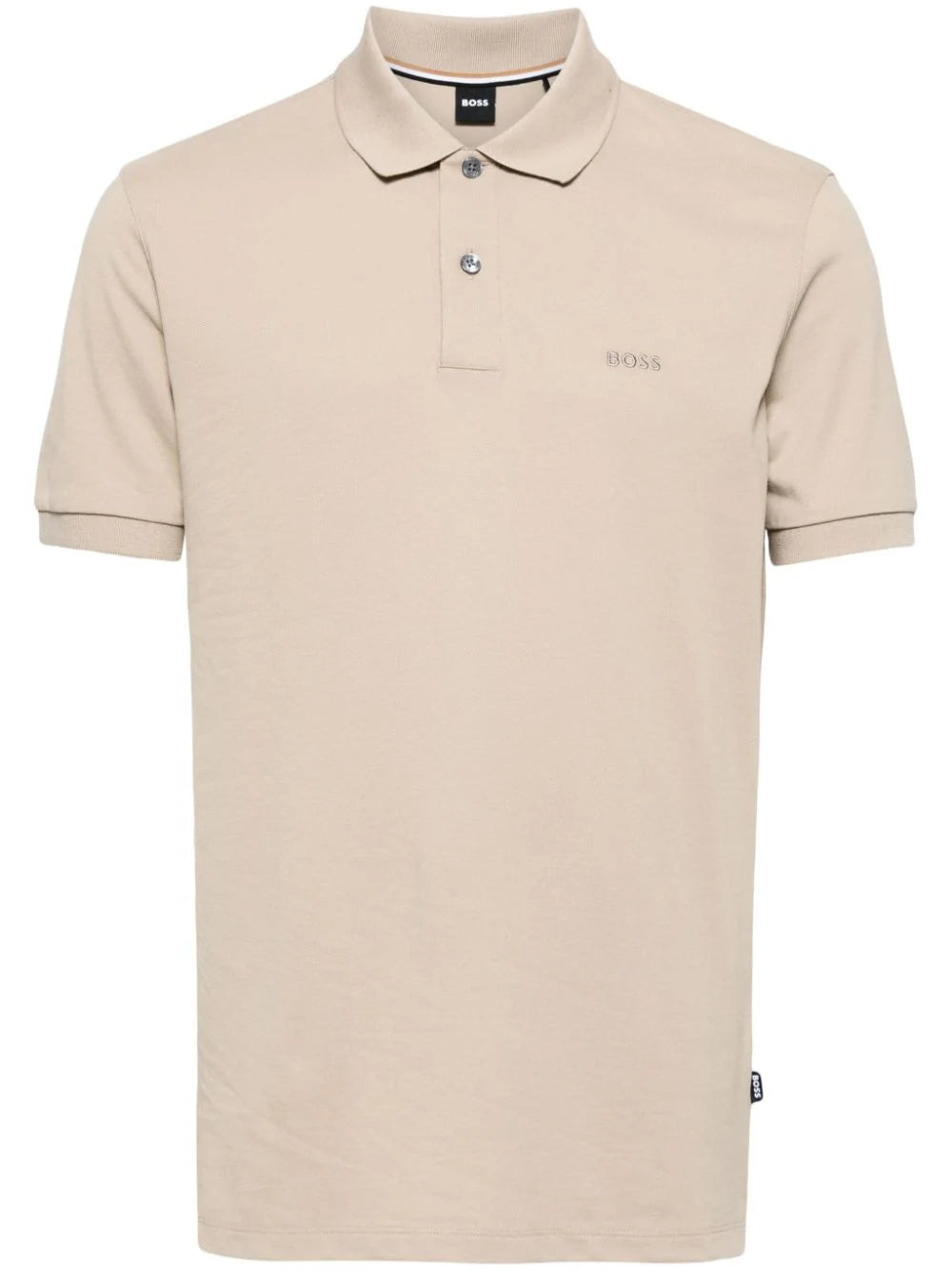 BOSS  cotton-piqué polo shirt