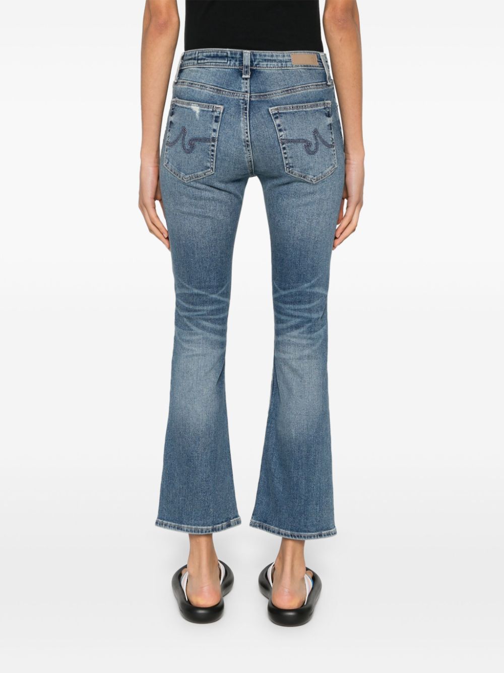 AG Jeans  Jodi high-rise cropped jeans