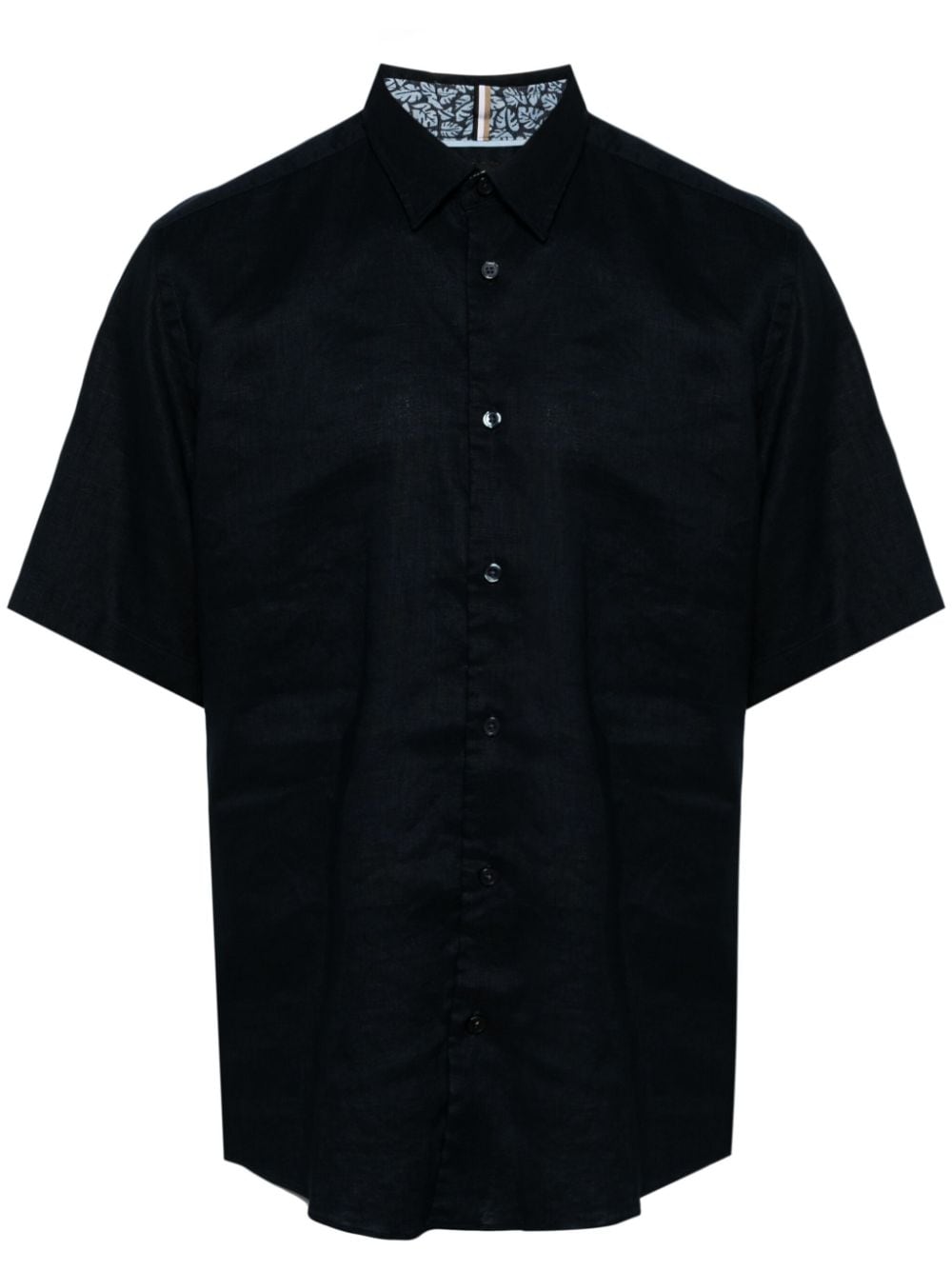 BOSS classic-collar short-sleeved shirt