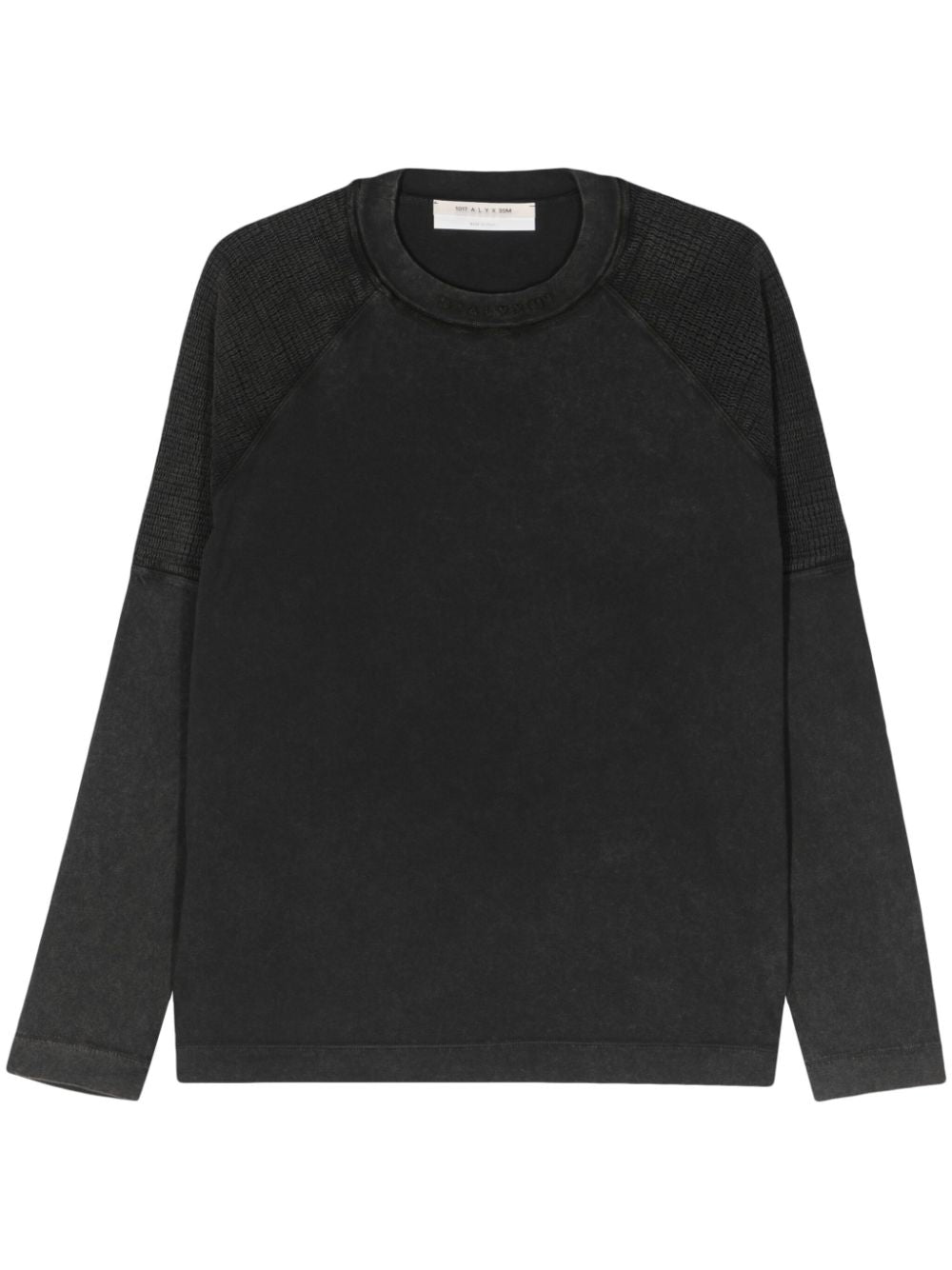 1017 ALYX 9SM  panelled cotton sweatshirt