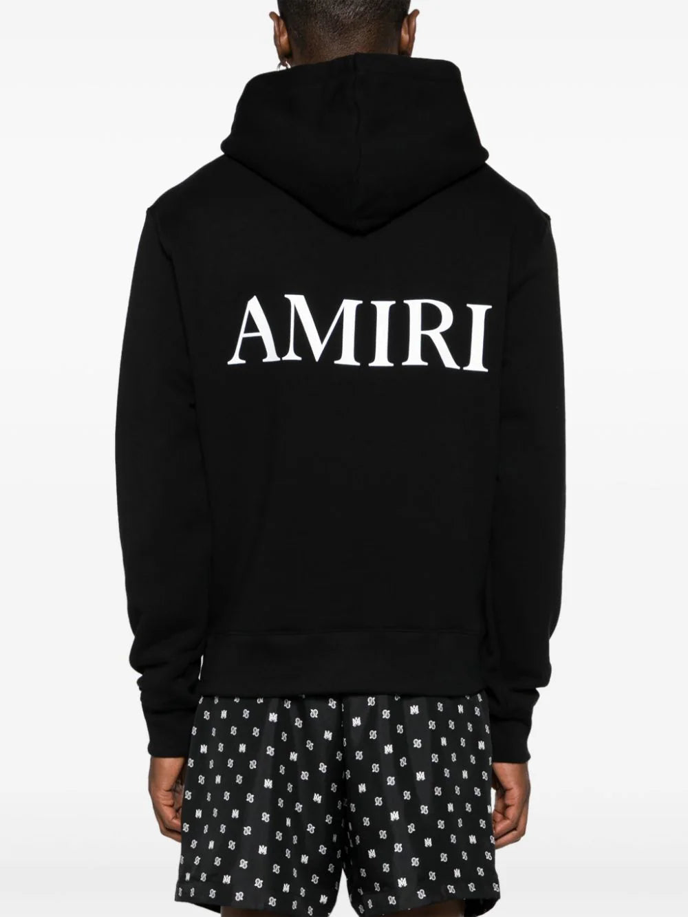 AMIRI  logo-print cotton hoodie