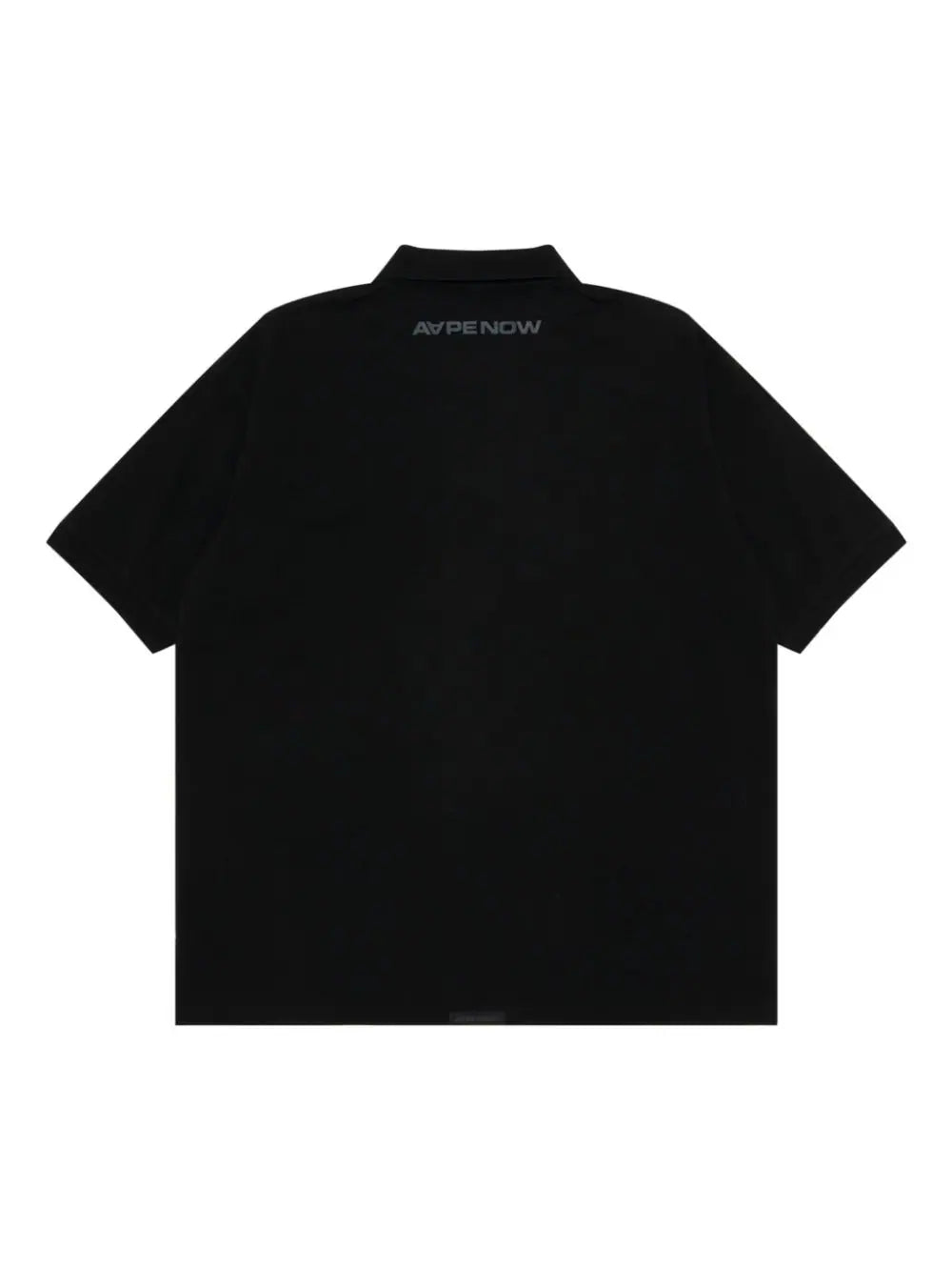 AAPE BY *A BATHING APE®  logo-appliquéd cotton polo shirt