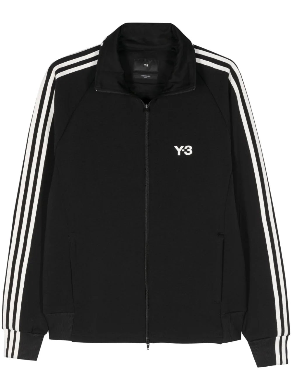 Y-3  3-Stripes logo zipped jacket