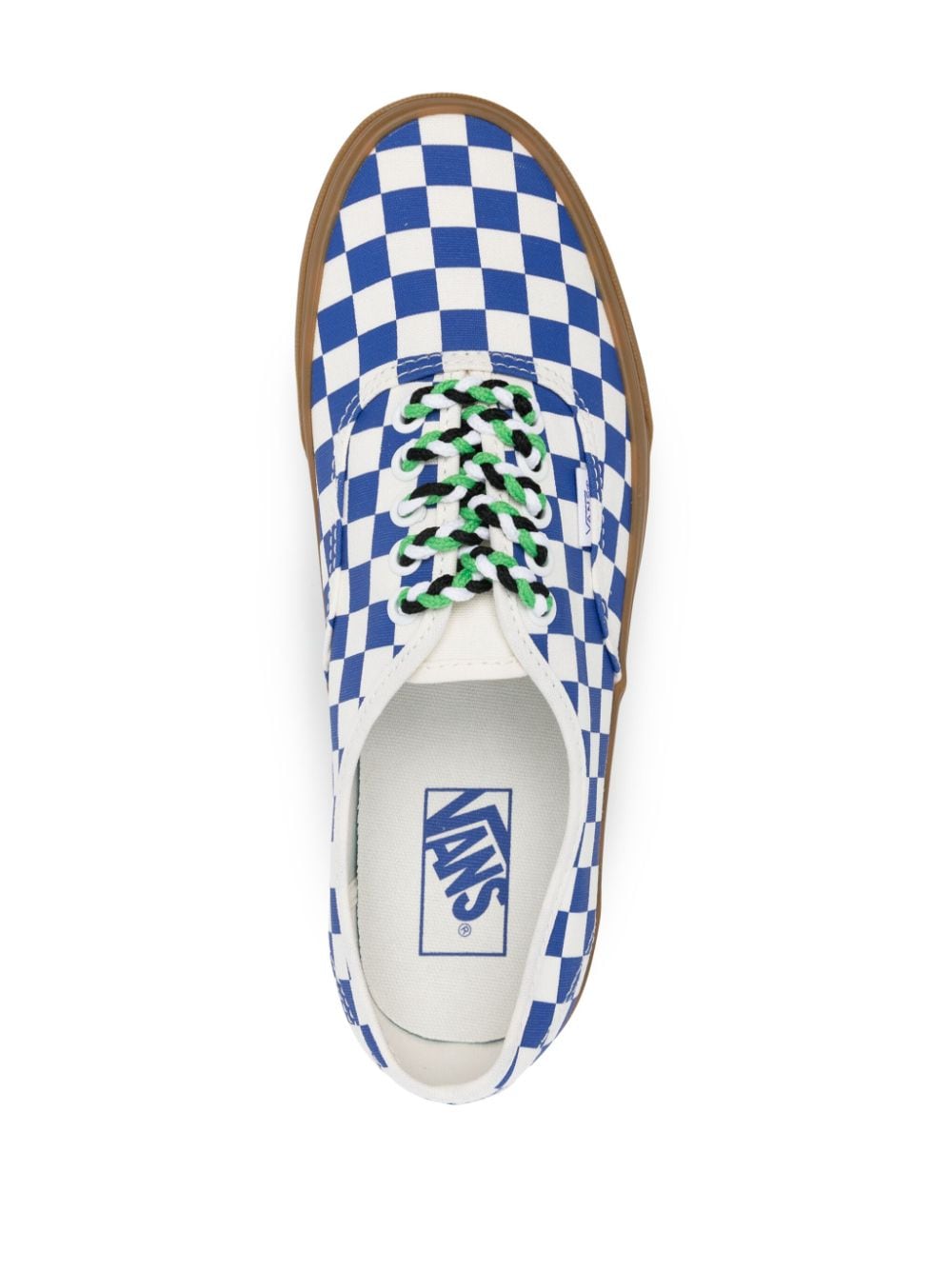Vans checked canvas sneakers