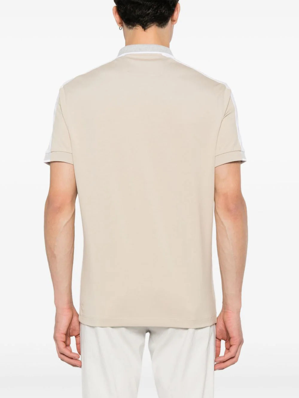 Boggi Milano  contrasting-panel polo shirt