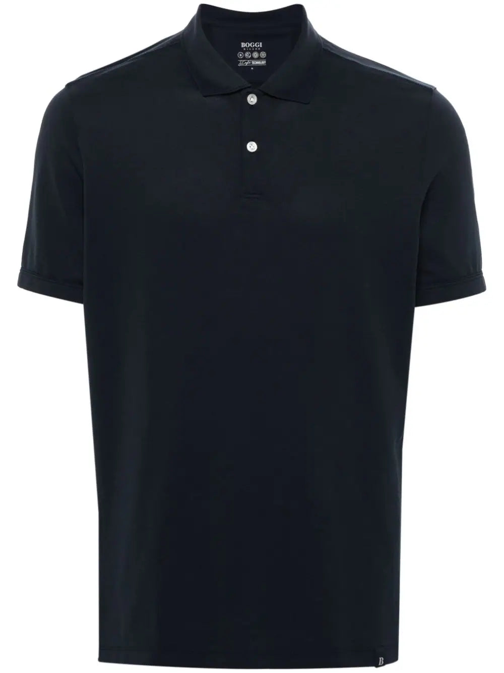 Boggi Milano  logo-tag polo shirt