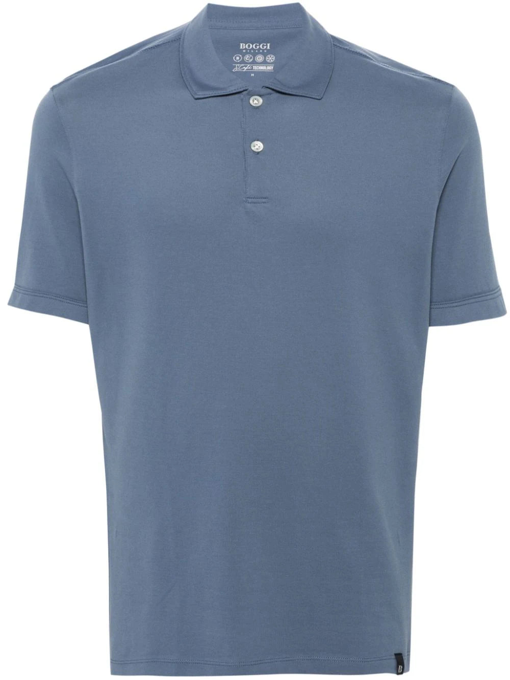 Boggi Milano  logo-tag polo shirt