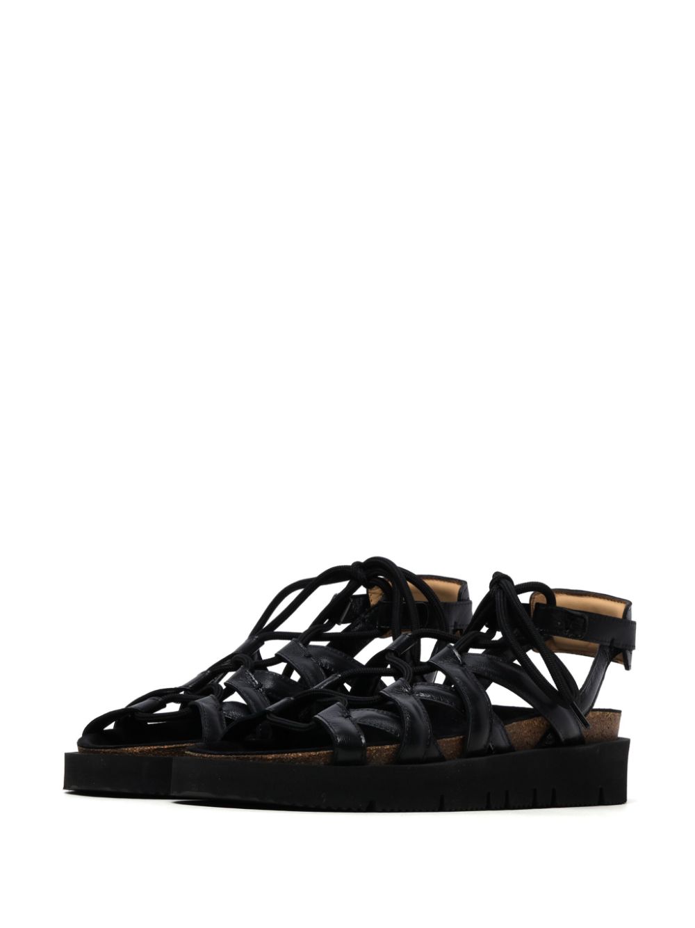 A.P.C.  x NRL Iliade leather sandals
