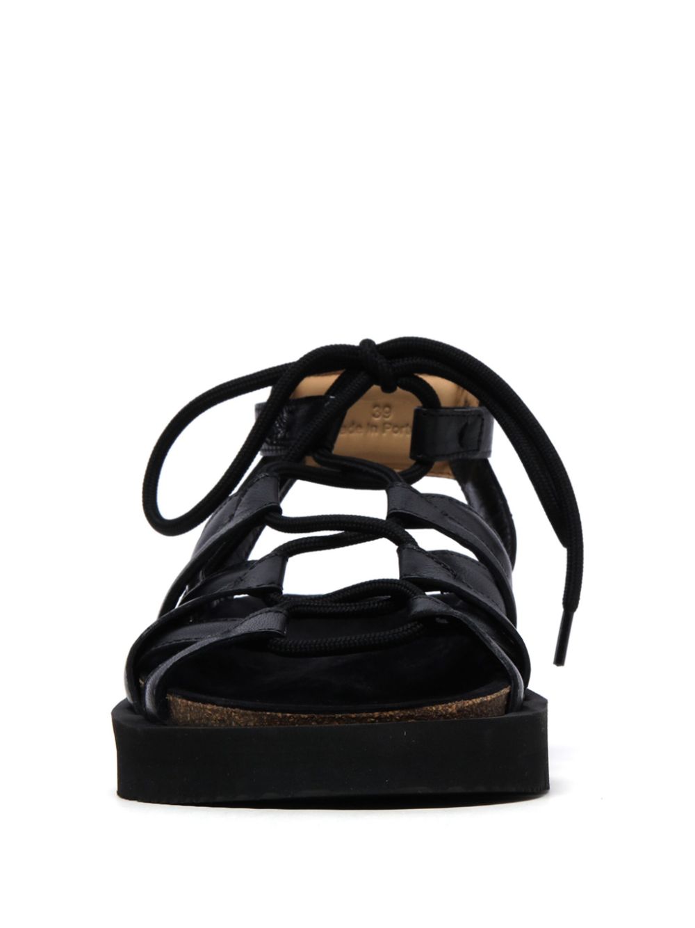 A.P.C.  x NRL Iliade leather sandals