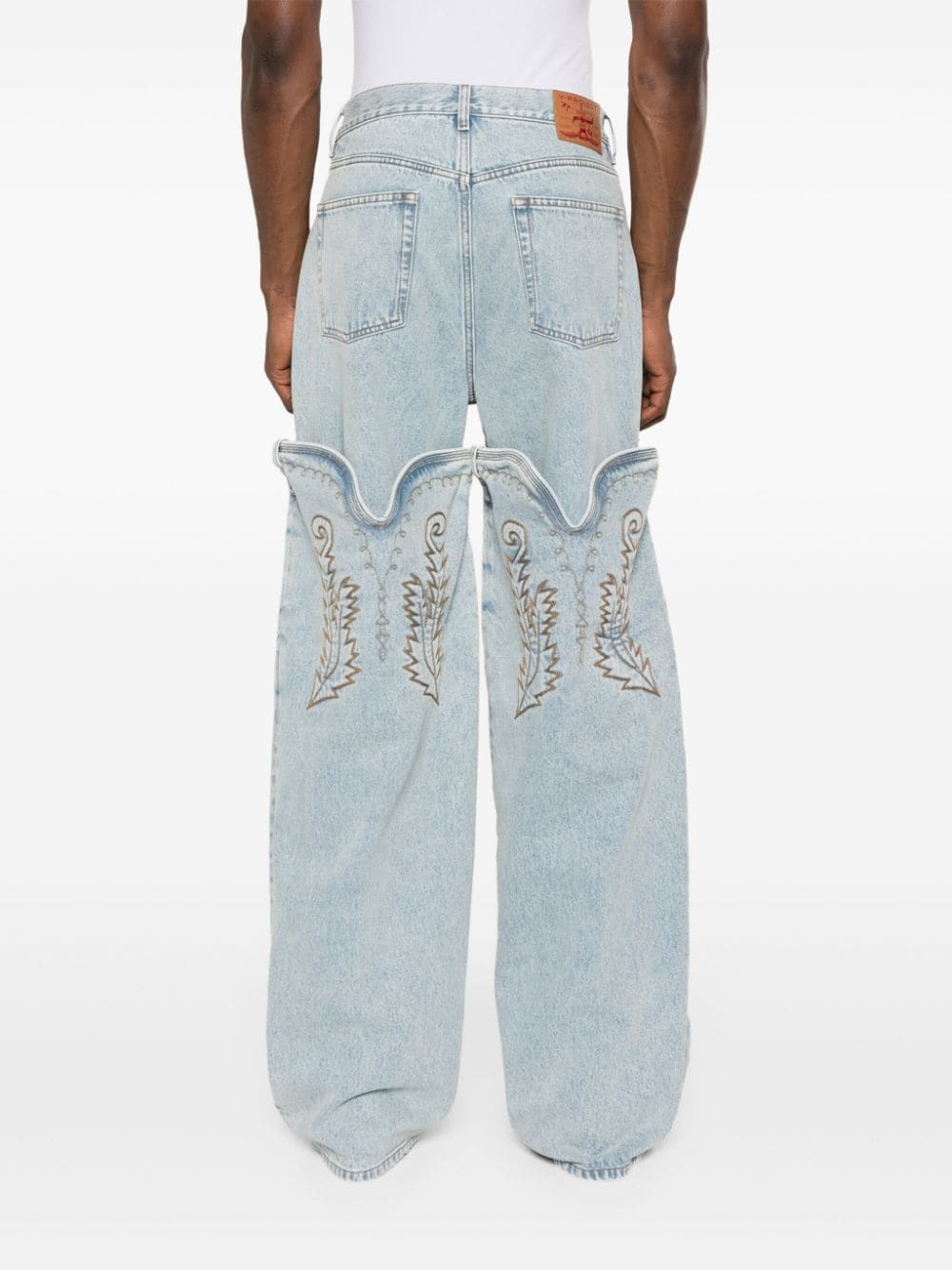 Y/Project  Evergreen Maxi Cowboy Cuff Jeans