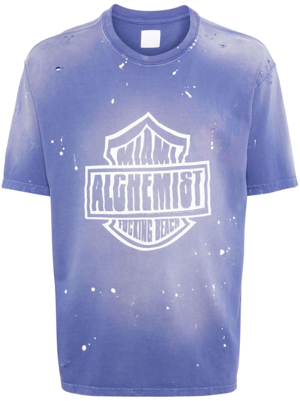 Alchemist  Hugh splatter-detail T-shirt