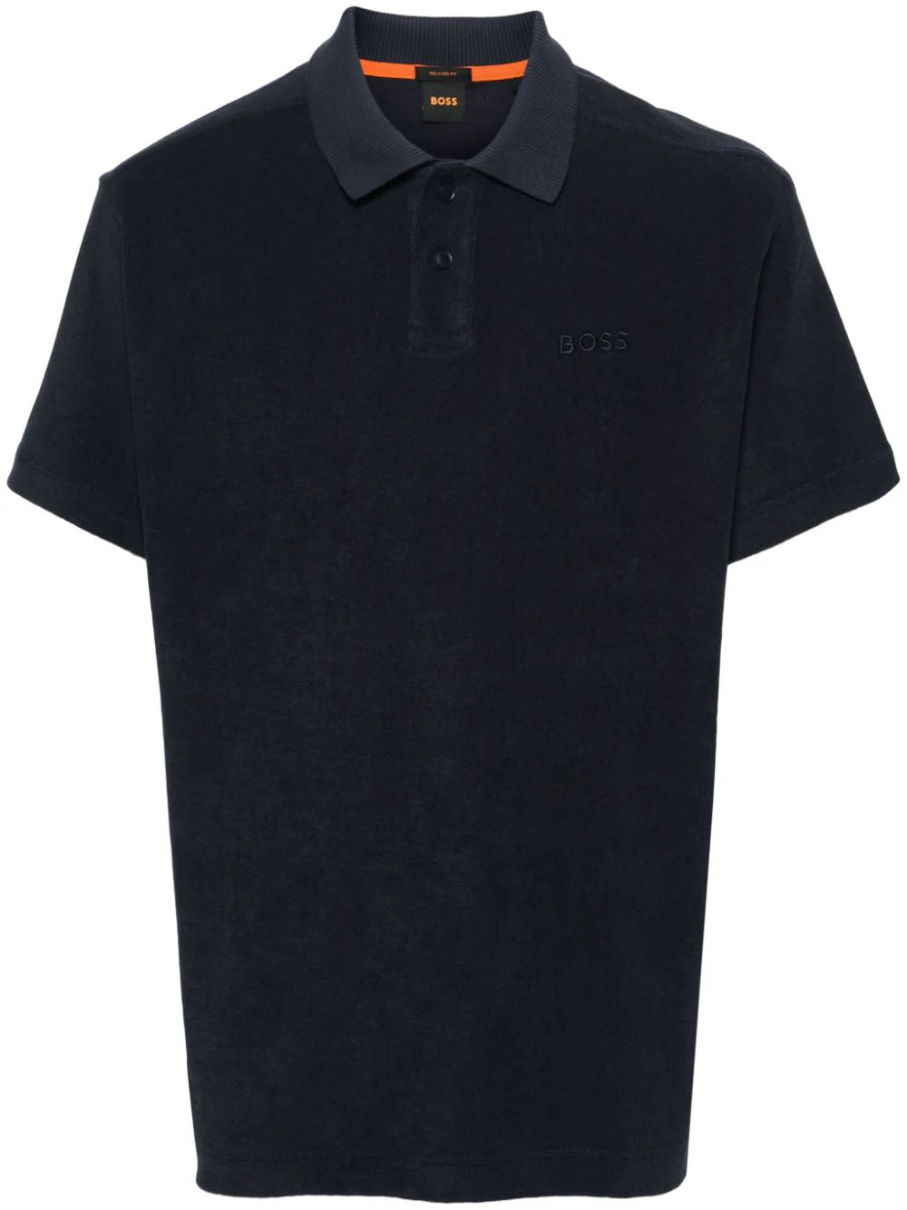 BOSS  terry-cloth polo shirt