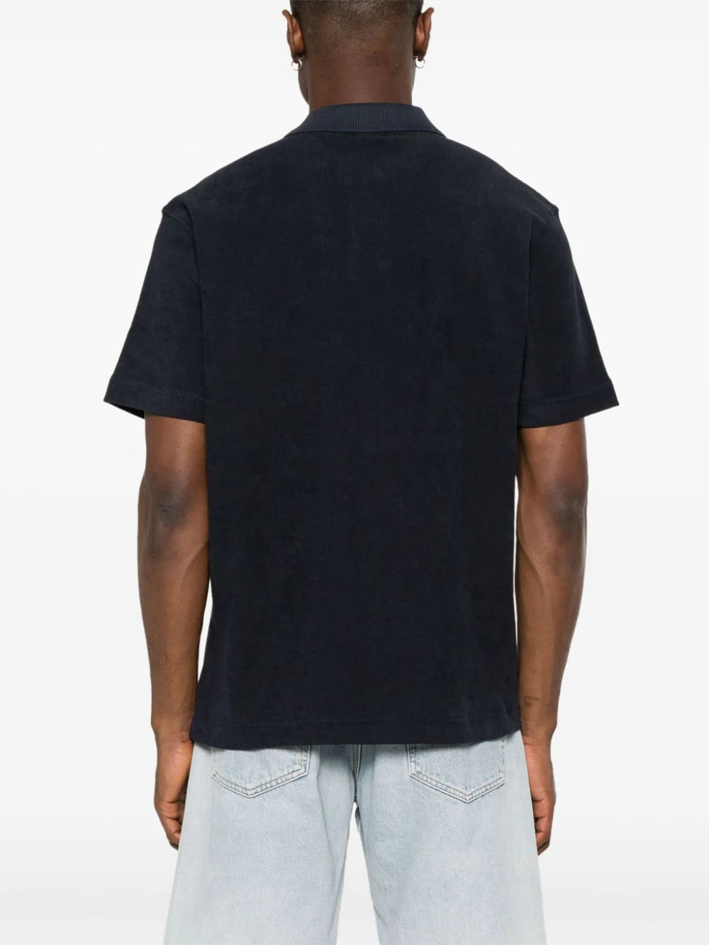 BOSS  terry-cloth polo shirt
