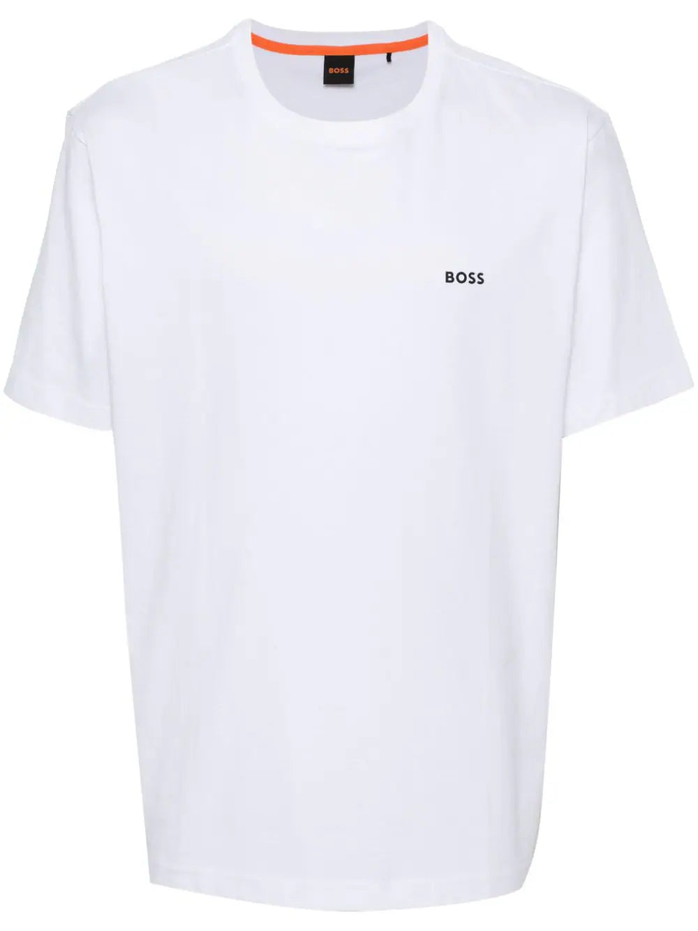 BOSS  logo-print cotton T-shirt