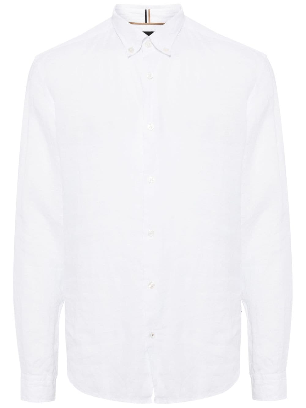 BOSS Liam long-sleeve cotton shirt