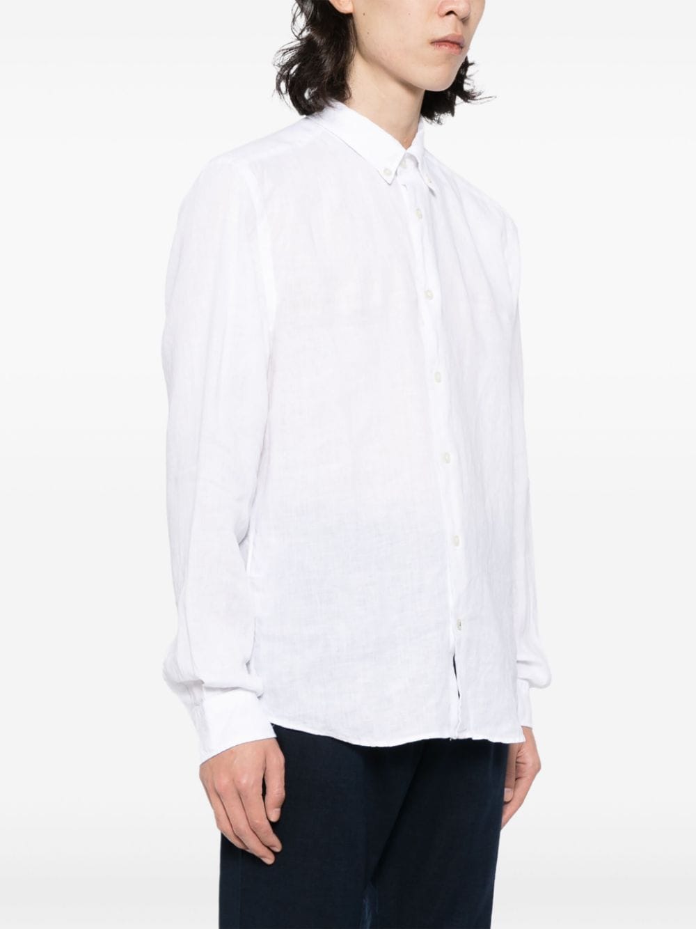BOSS Liam long-sleeve cotton shirt