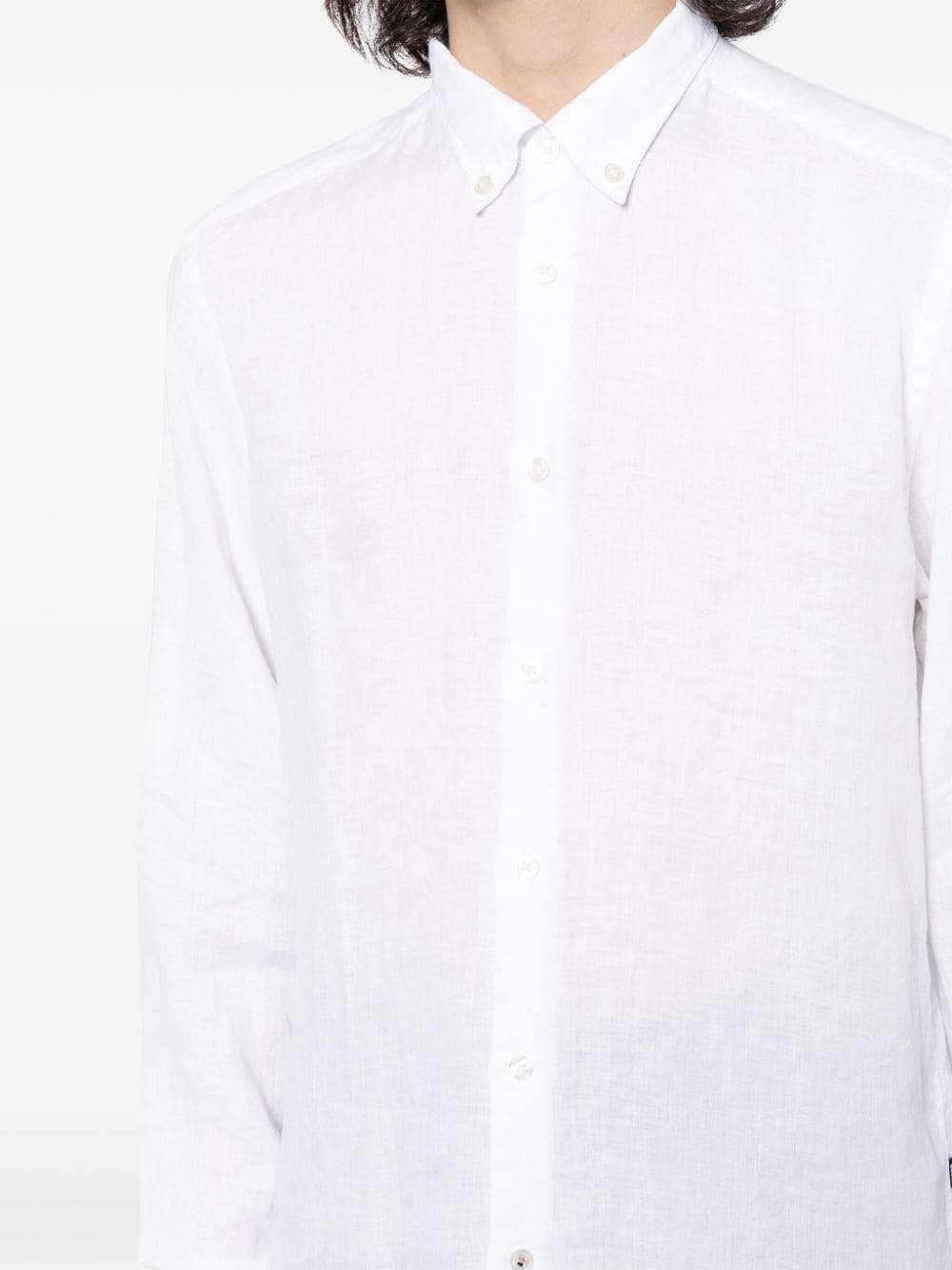 BOSS Liam long-sleeve cotton shirt
