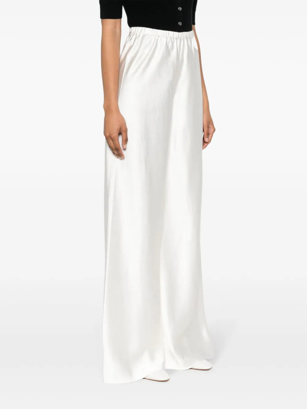 ZIMMERMANN Harmony Bias satin wide trousers