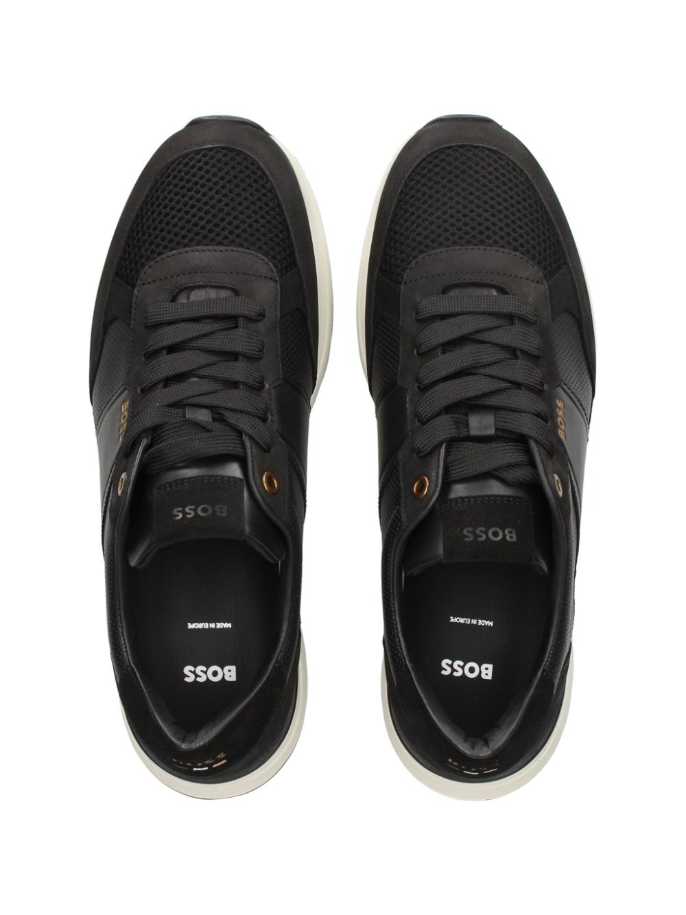 BOSS Jace Runn leather sneakers