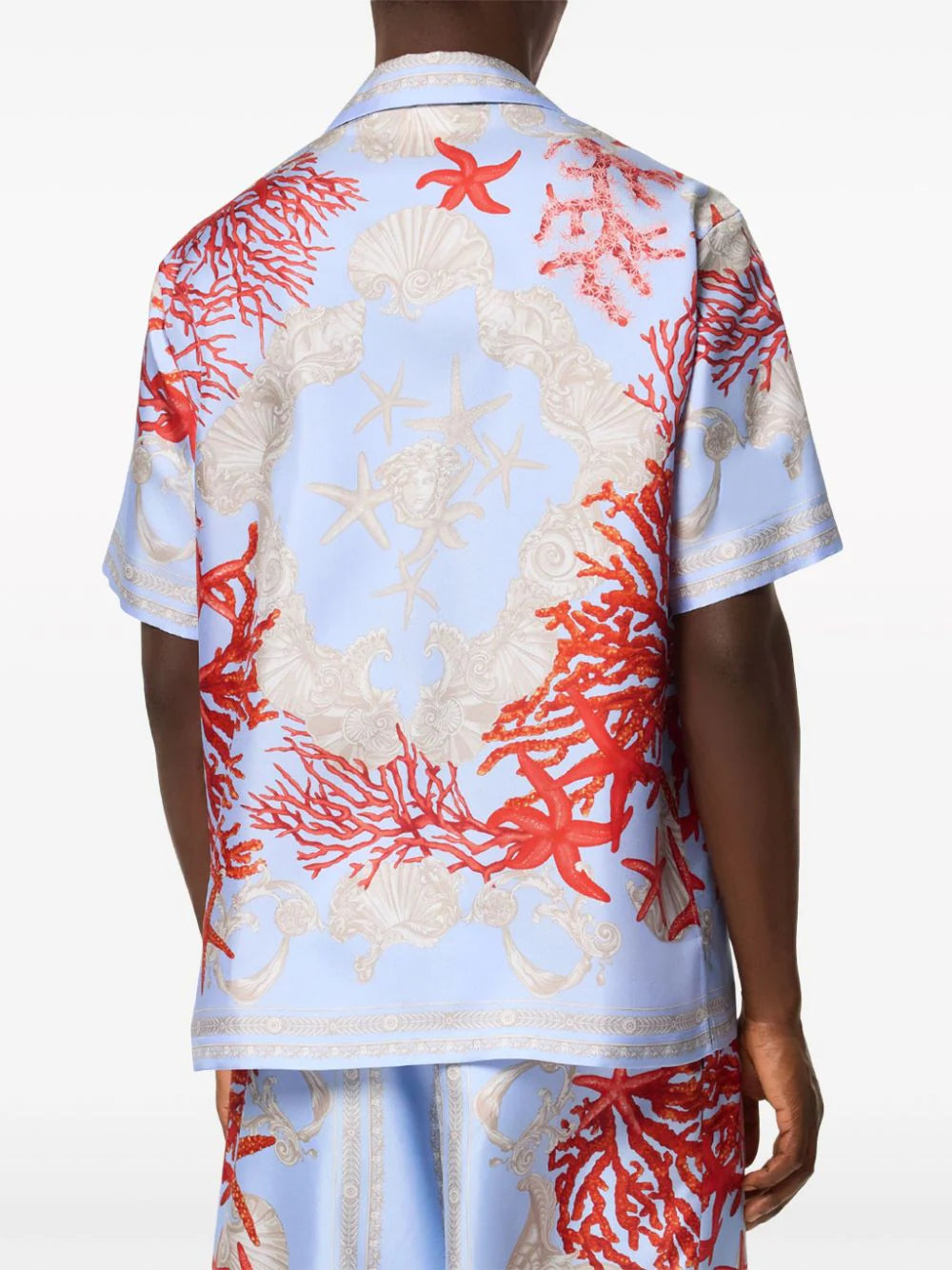 Versace Barocco Sea silk shirt