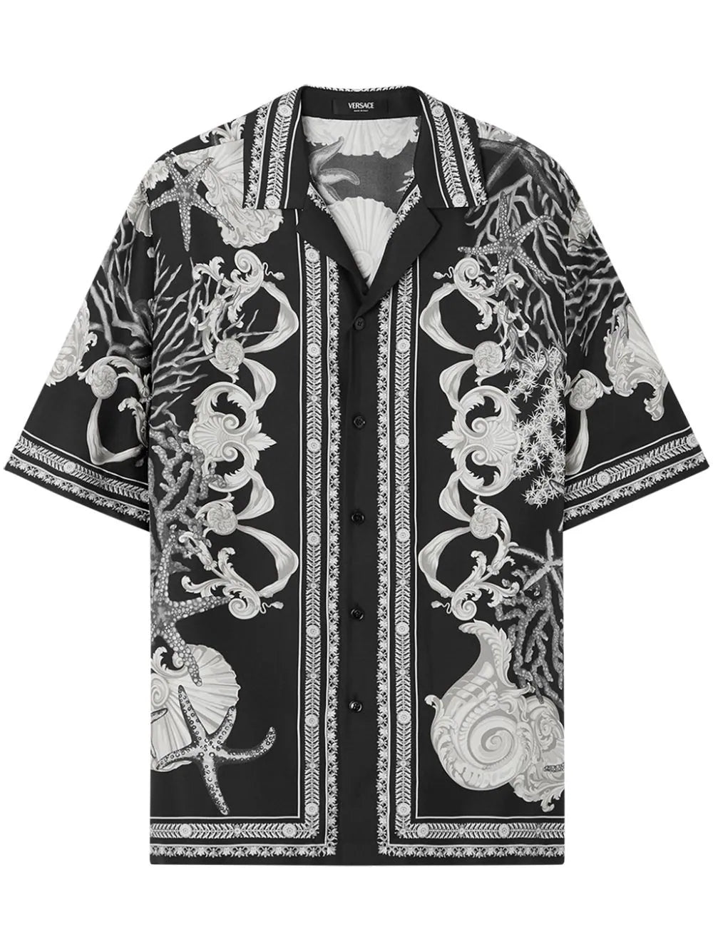 Versace  Barocco Sea silk shirt
